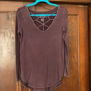 Mauve soft and sexy t from American Eagle
